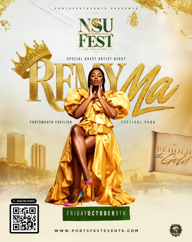 Remy Ma in Portsmouth October 9, 2026